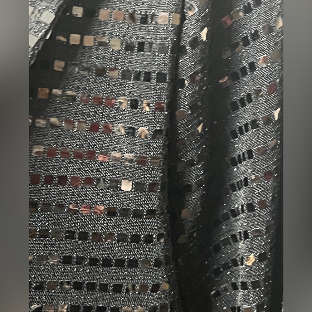 Black Sequin Blazer - Picture 4 of 5